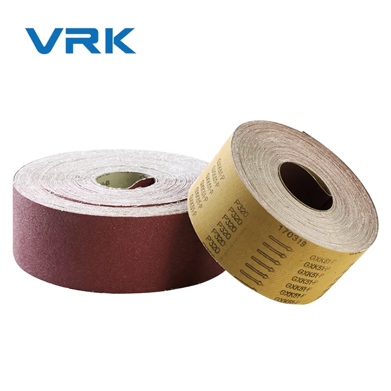 hand used wet dry polishing abrasive belt base cloth roll for floor and wood