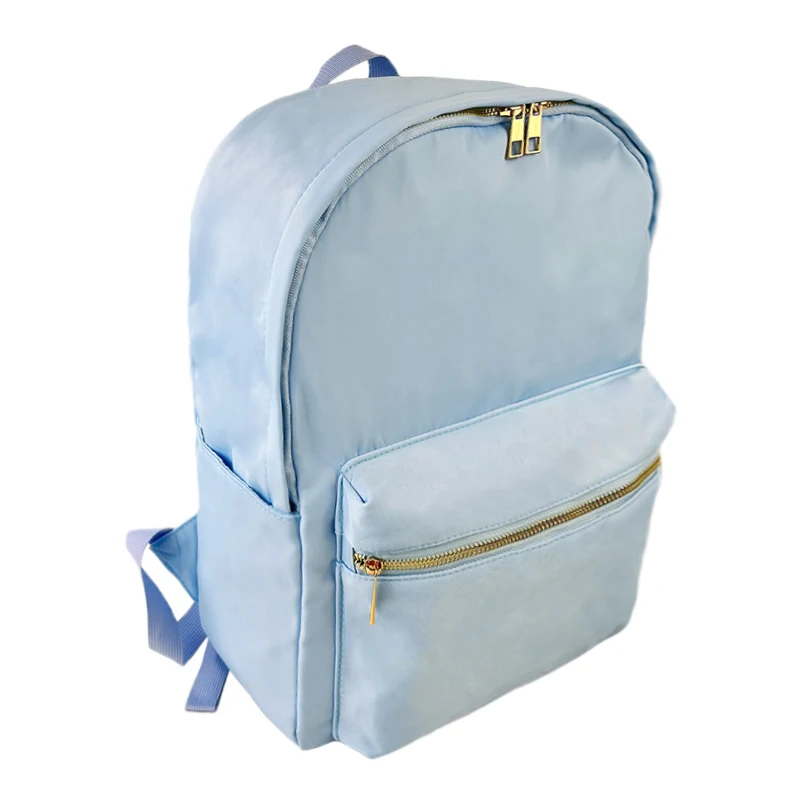 Stoney Clover In Stock 13 Inch 15 Nylon teens Children School Bag With Glitter Varsity Letters Personalized Name Backpack