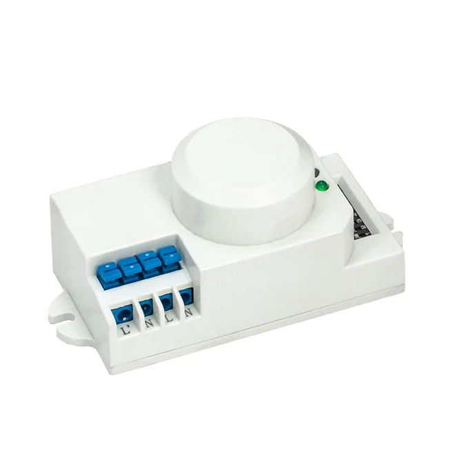 5.8GHz 360 Degree Time Setting Microwave Sensor Radar Body Sensor Motion HF Detector Light Switch