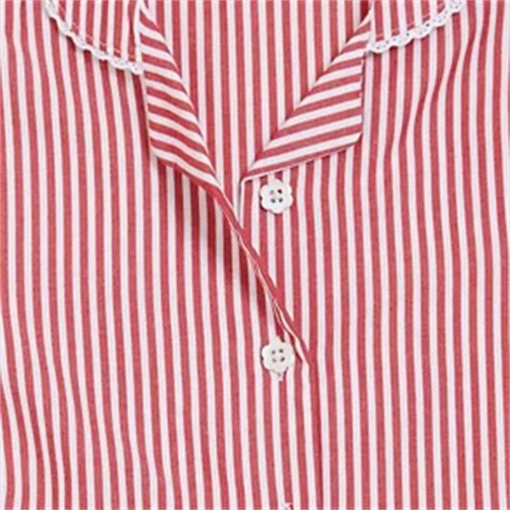 LF Summer Dress Graduation Photo New Fabrics Fancy Girls School Uniform Dress Stripe Pattern