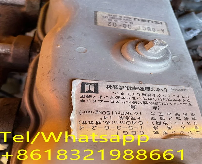 Original Cheap Used Forklift Komatsu 8 Ton FD80T Forklift