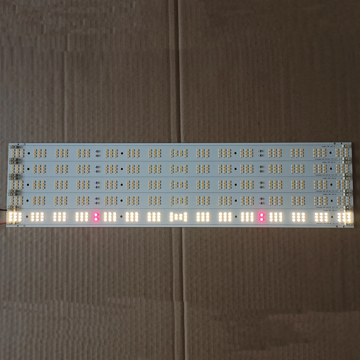 Custom Led Grow Light Strip Samsung Led Strip Grow 60W 120W Samsung LM301H EVO PCB