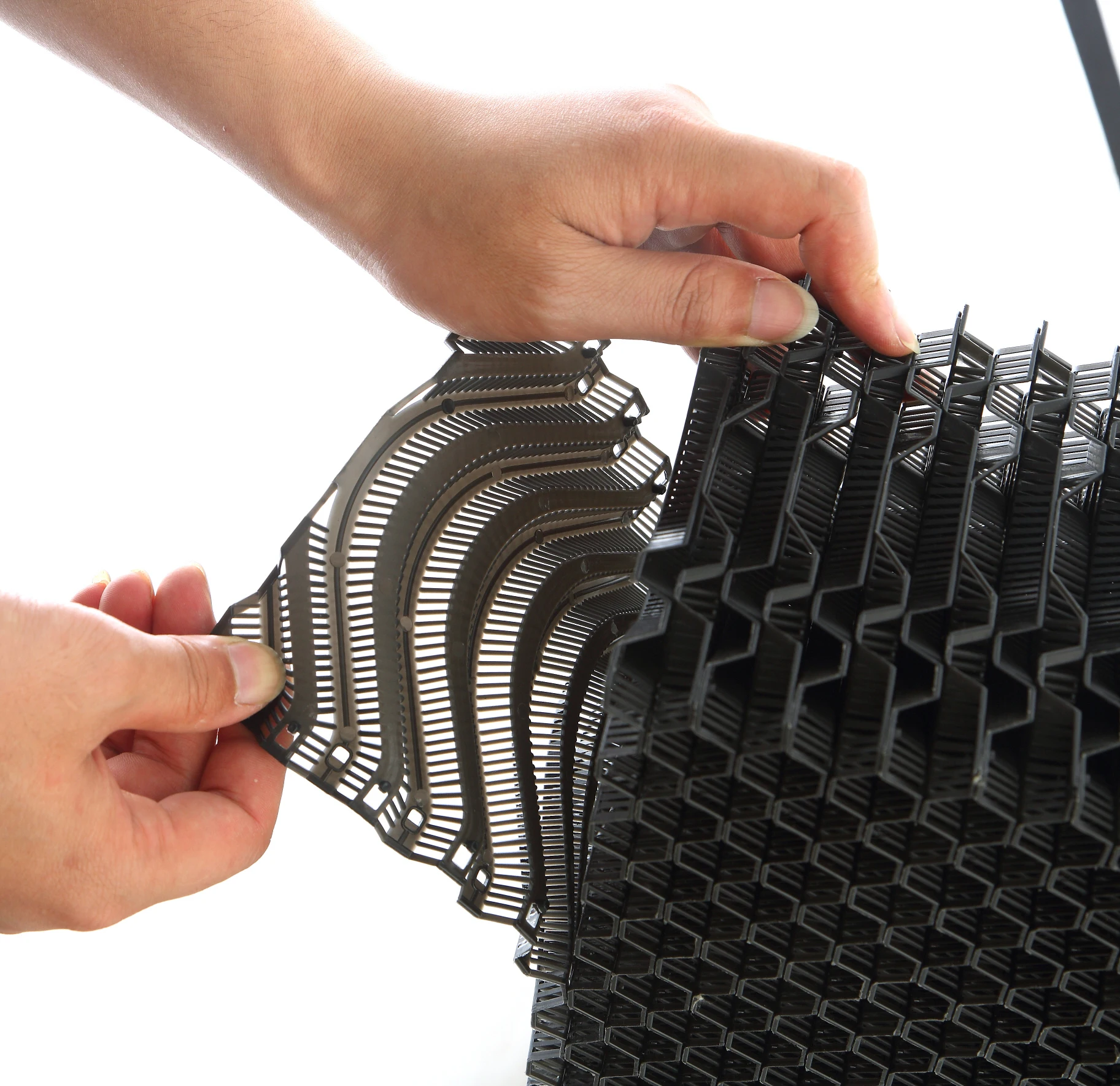 Greenhouse Honeycomb Plastic Water Cooling Pad PP Cooling Pad System