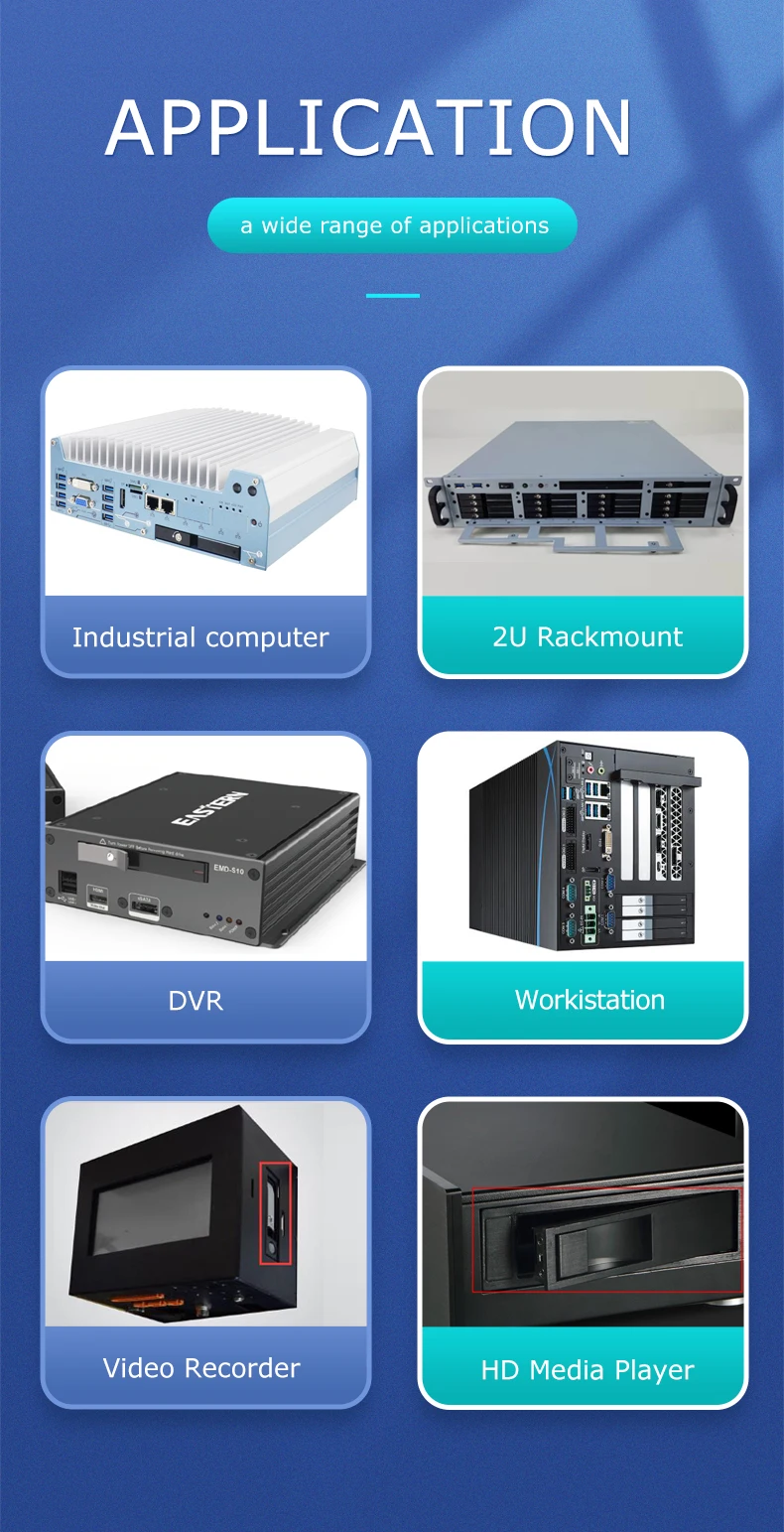 Purchase discount ST8210 2.5 SATA Hdd Enclosure tray for hdd 9.5mm Support hot plug
