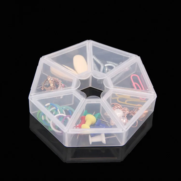 Tabletop Organizer Case Small Plastic Box Organizer Earring Packaging Case Wholesale Custom Jewelry Packaging Box