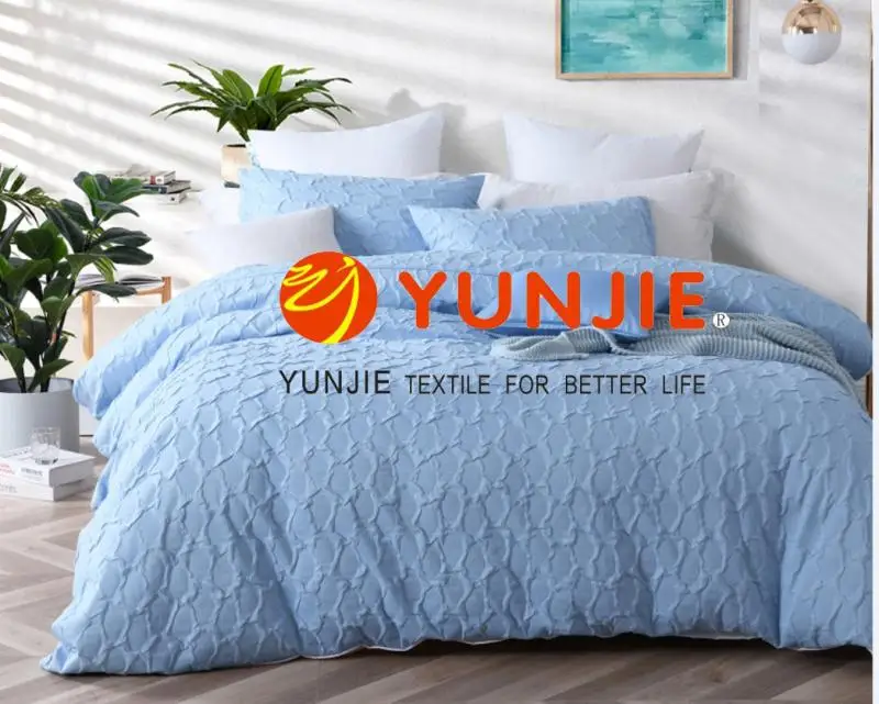 OEKO-TEX 100 Home Textile Microfiber Microsculpt Comforter Set Fabric