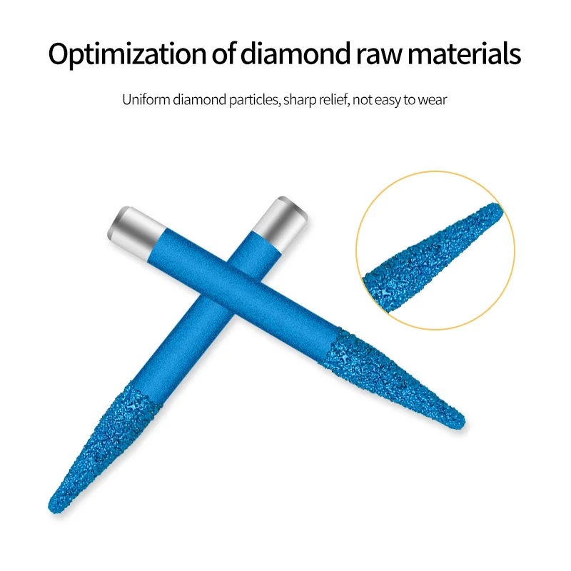 Stone Marble Engraving Tools Diamond Cnc Router Carving Drill Bits