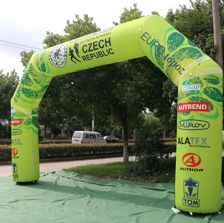 Outdoor use high quality customized design colorful inflatable arch