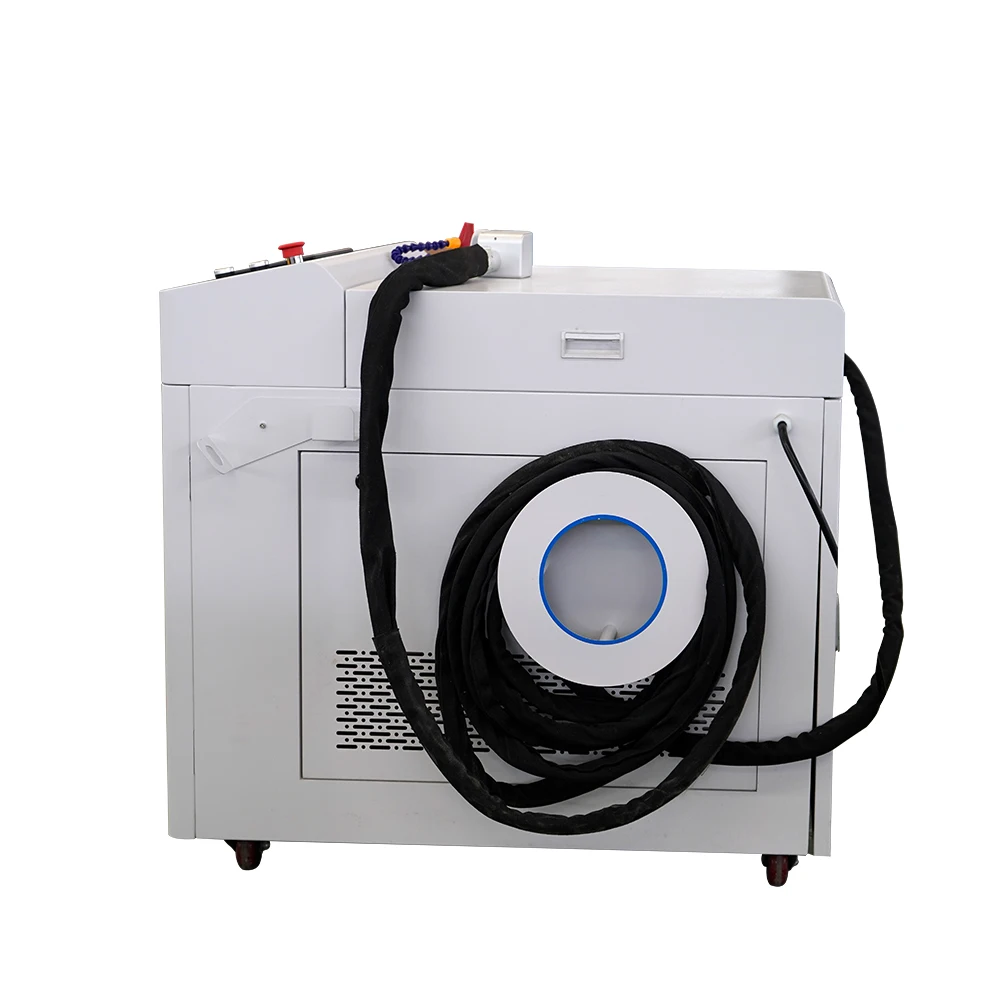 Pulse laser  cleaning  machine remove graffiti wood stone  iron  alloy  metal 500w 1000w small size