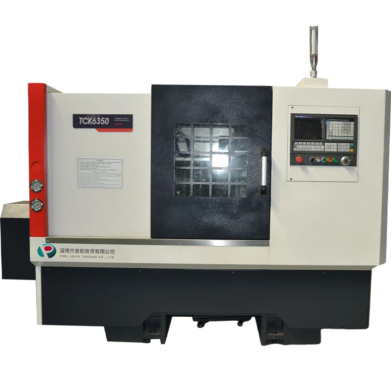Higher quality and cheaper TCK6350 Slant Bed CNC Lathe  for boring milling drilling