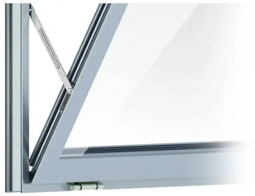 Double swing french casement window aluminum tilt and turn windows grey aluminum windows