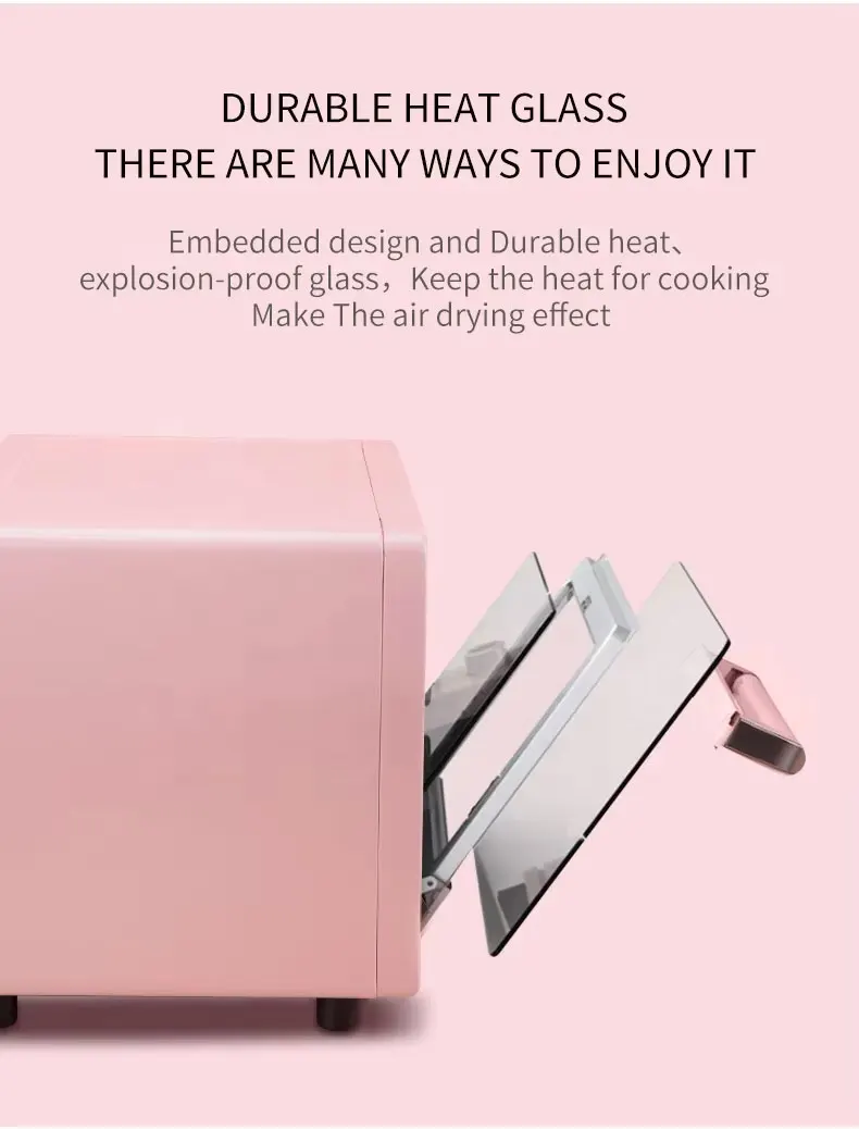 2024 New Mini 13L Electric Oven Household Multi-Function Baking Electric Oven Smart Fruit Drying Electric Oven