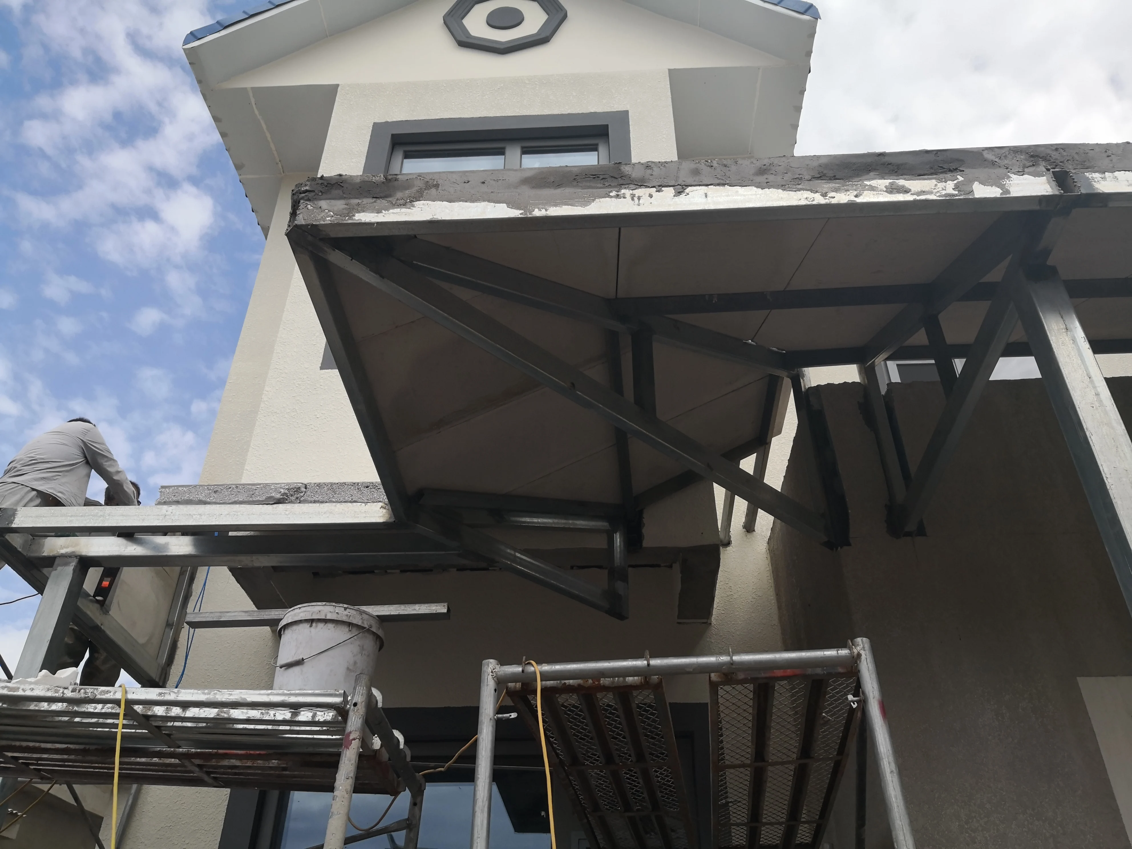  light steel concrete prefabricated house quick