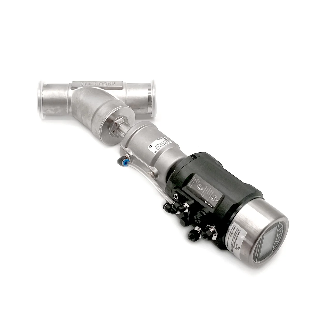 JTAIV  Customization DN15-DN100 Air control valve SS304 SS316L 2-Way Quick-install Clamp Food grade pneumatic angle seat valve