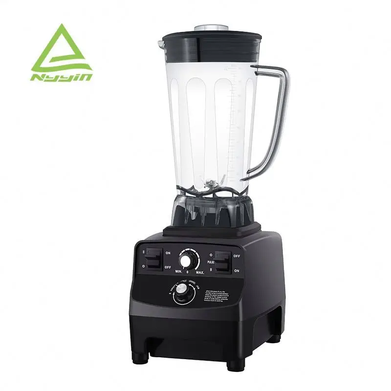 Gs Rohs Etl Coffee Orange Blender and Grinder Large Commercial Bar Blender Mixer Free Spare Parts Push Button Electric Plastic