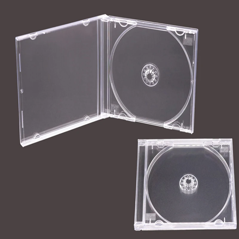  Пластиковая упаковка для хранения DVD CD 10 4 мм 1CD от