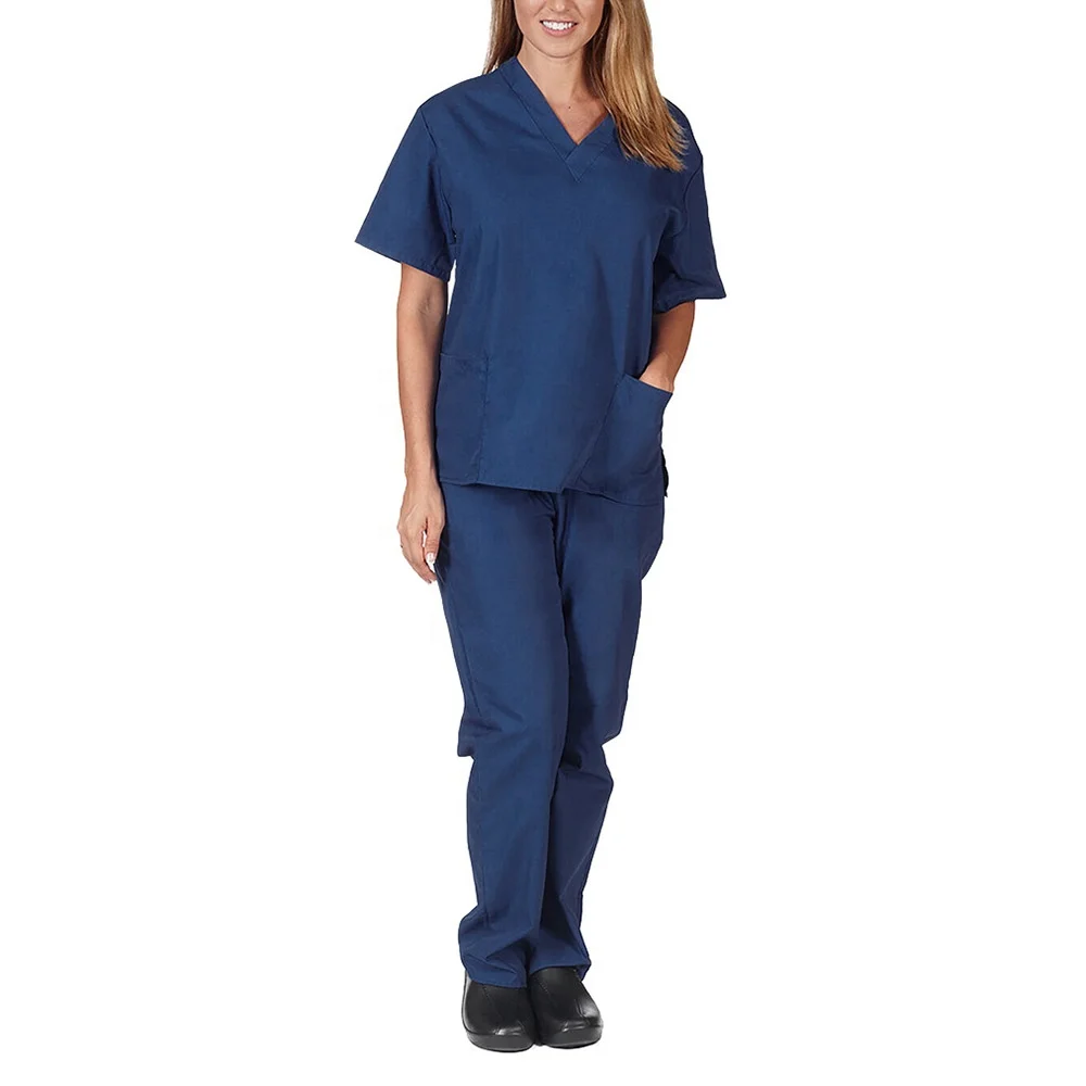 Stretch quick dry suit male doctors surgical clothes female nurses work clothes with best quality medical uniform scrubs