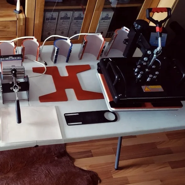 New product ideas 2023 15 in 1 sublimation transfer combo heat press machine Cup Mug T-Shirt Printing sublimation Machine