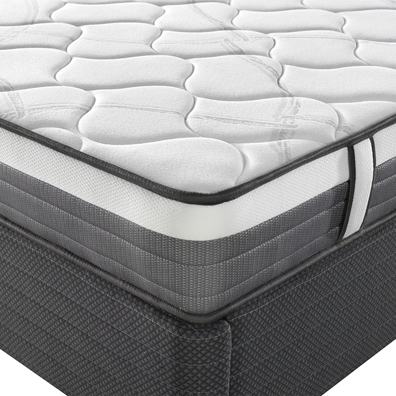 Pocket Spring Tight Top Mattress with High Density Foam in Rolled Up Package