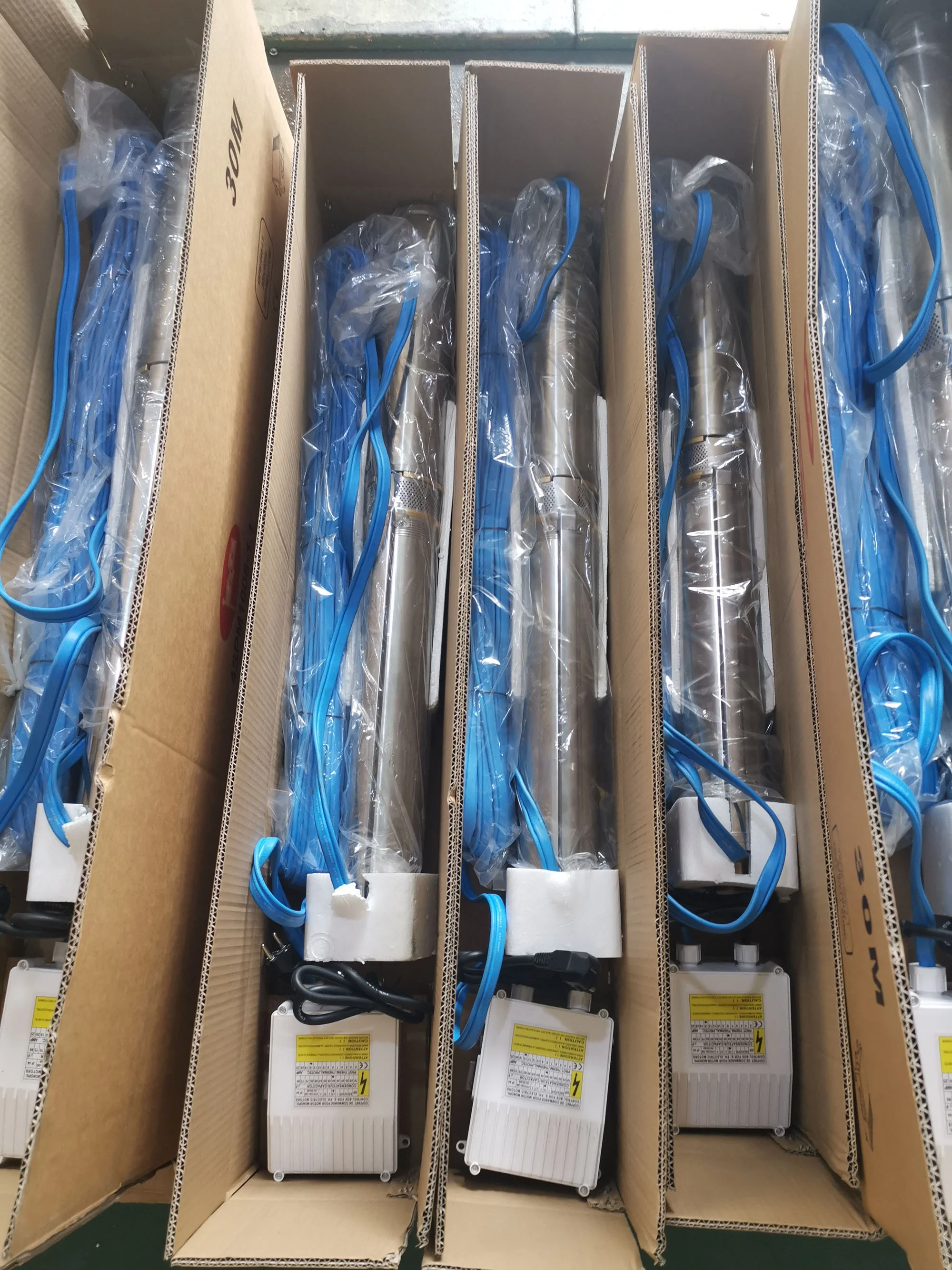 4inch 3HP 2200W Stainless Steel Electric AC Submersible Deep Well Borehole Water Pump