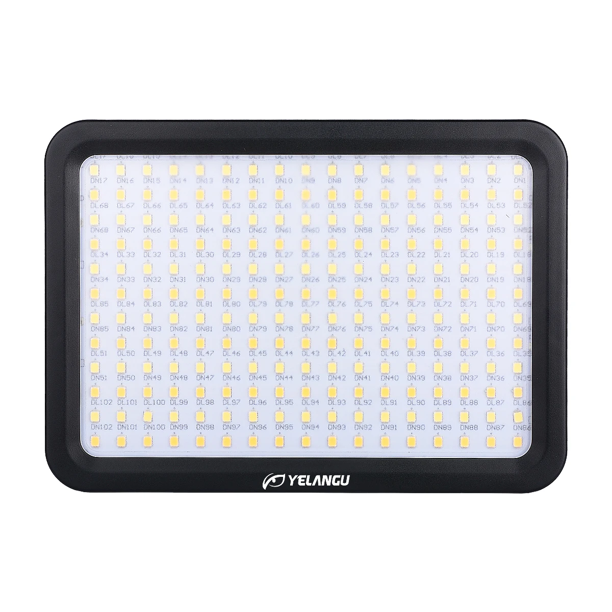 Yelangu3300K~5600K Mini Led 204 Light for Camera Video