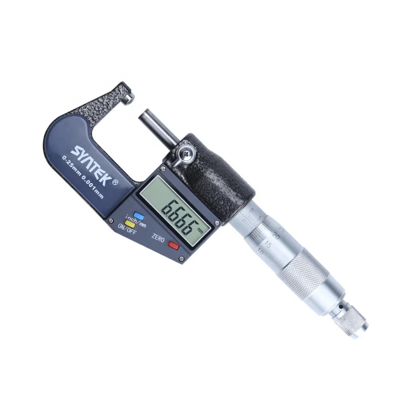 25mm High Precision LCD Digital External and Internal  Micrometer