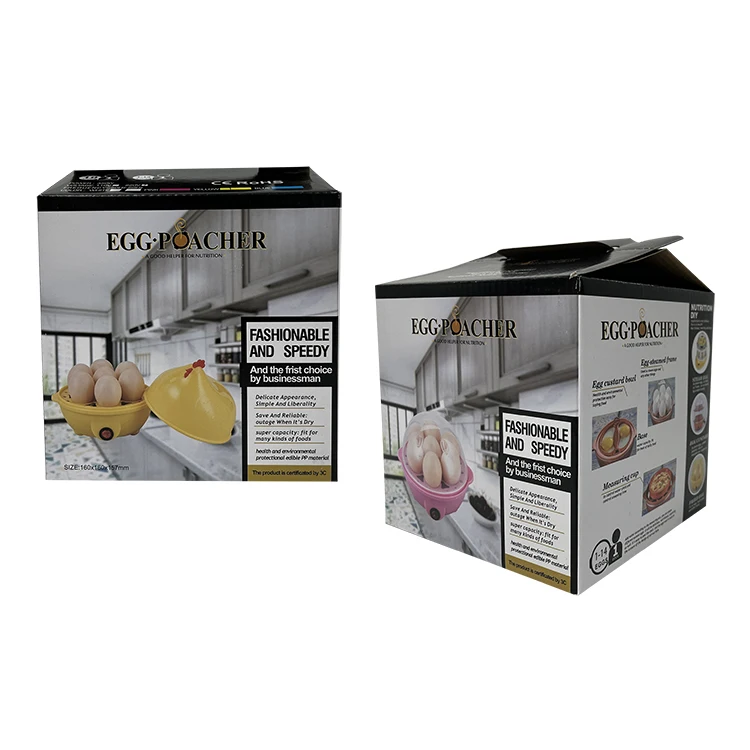 7 Easy-To-Peel, Hard, Medium, Soft Boiled Eggs, Poacher, Omelet Maker Rapid Egg Cooker