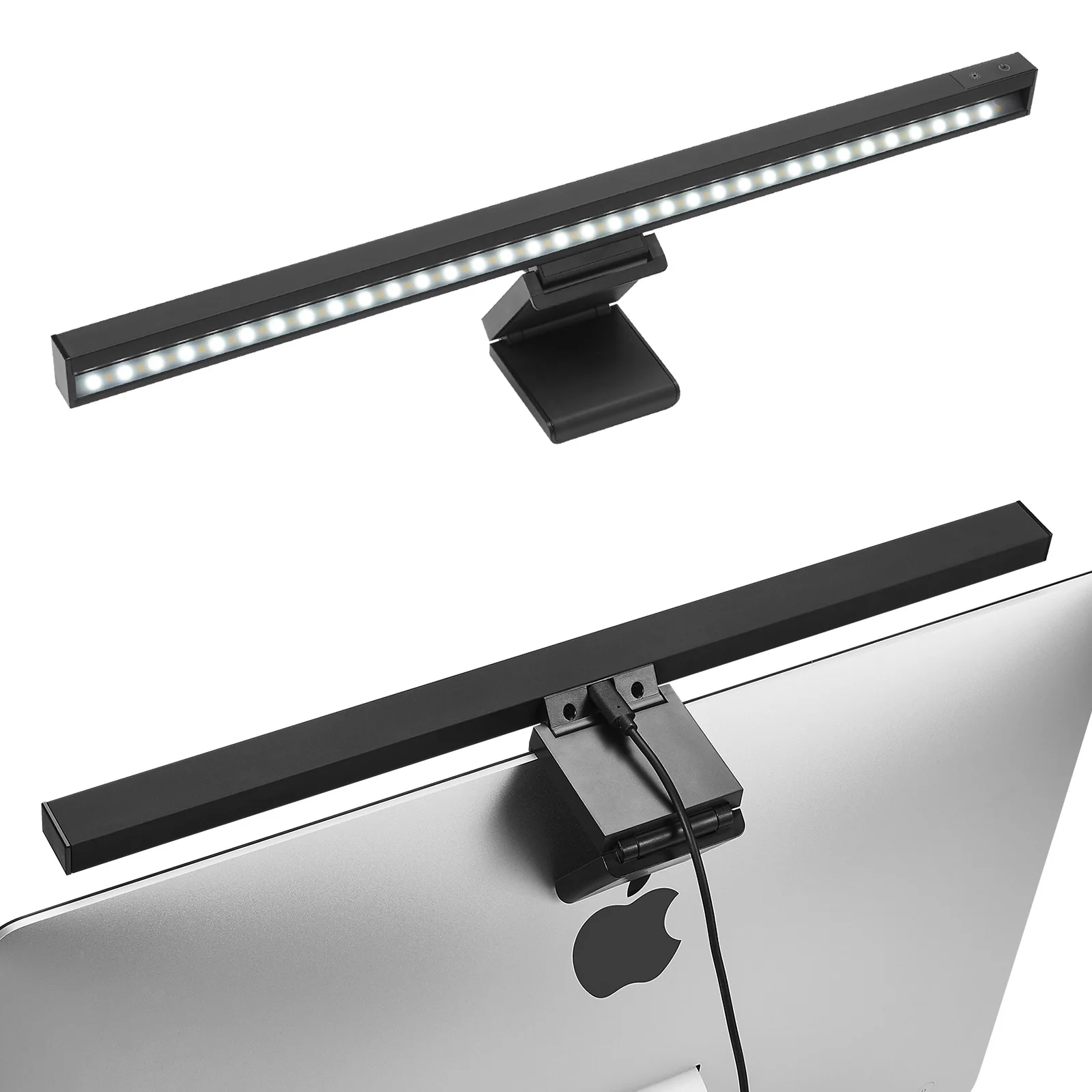 E-Reading Chargeable LED Desk Screen bar Lamp Dimmable Monitor Laptop Screen Hanging Light Bar Clip computer screen light