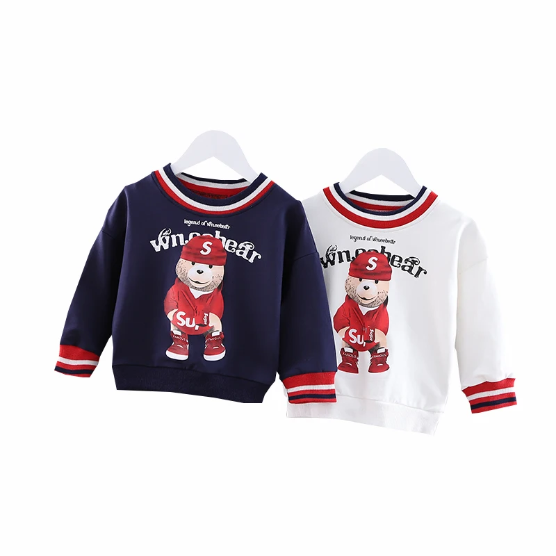 
Hoodies Pullover kids hoodies set Customized Children Kids baby suits Casual Bag Quantity Custom children hoodie 