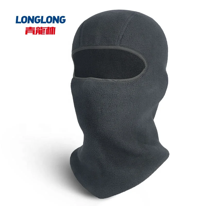Зимняя Балаклава QINGLONGLIN для мужчин и женщин, Высококачественная эластичная высокоплотная Флисовая Балаклава, уличные головные уборы