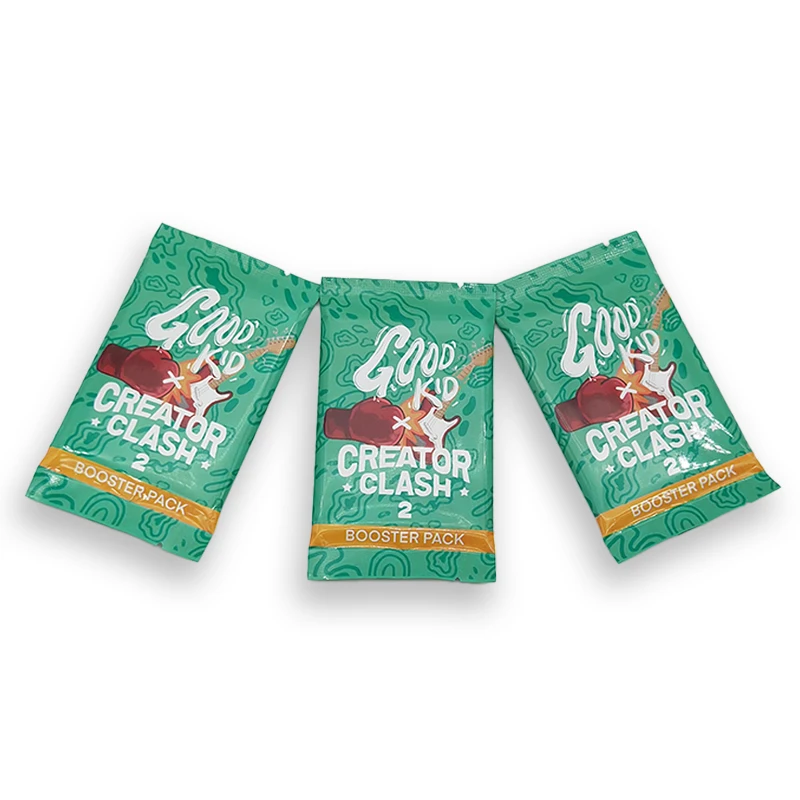 Free Sample Custom Printed Personalized Design And LOGO Booster Pack Holographic Sports Trading Card Panini Booster Box Trading