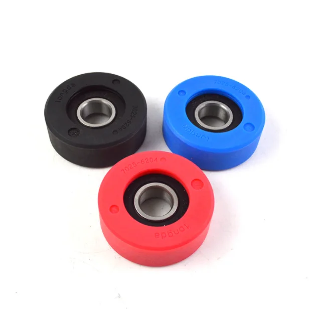 Chain roller step roller of escalator