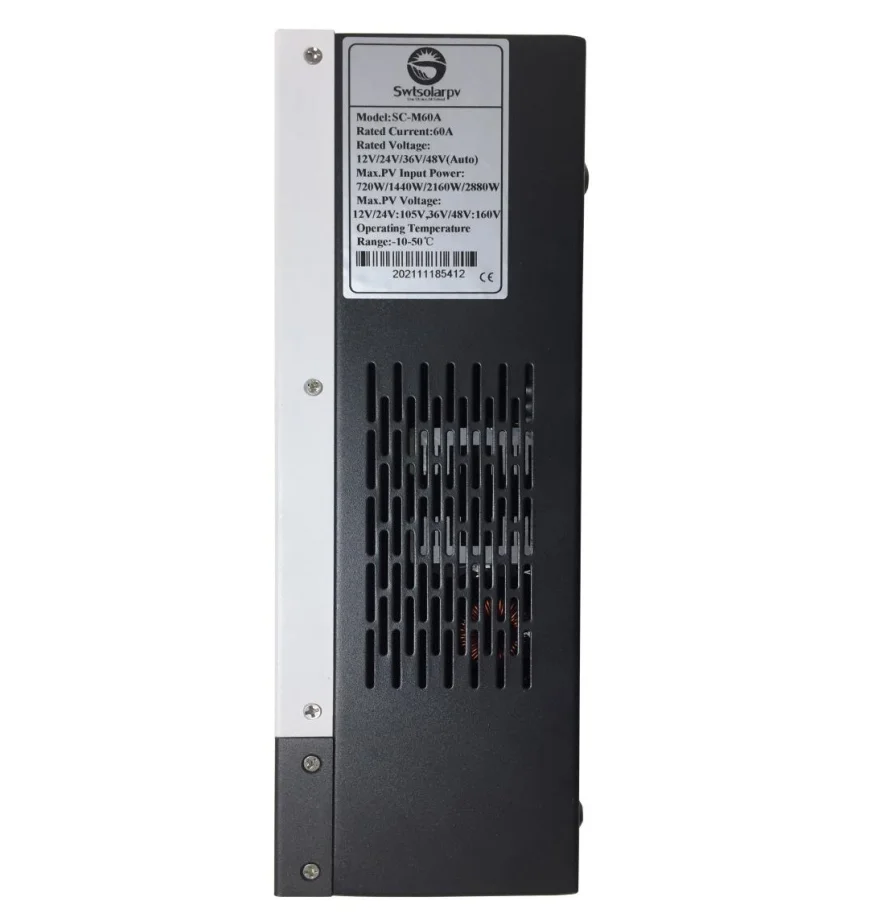 Factory Price 60A Mppt Solar Charge Controller 48 Volt Solar Power Control For Inverter