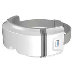 Custom Packing Logo Box Relieve Eye Fatigue Wireless Music Rechargeable Electric Eye  Air Pressure messager Vibration Massager