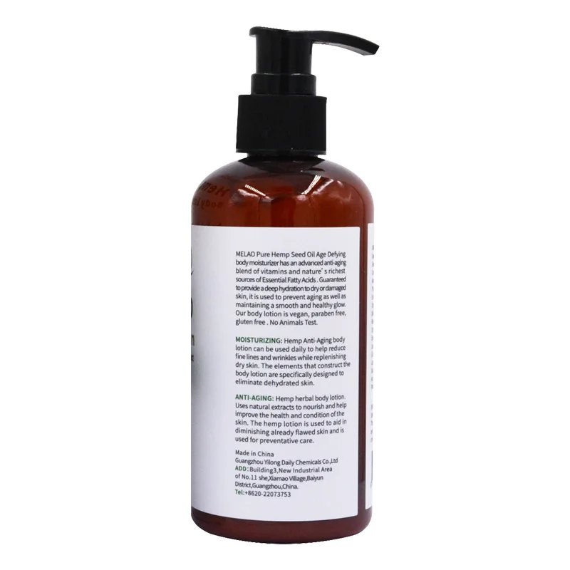 
Private Label OEM Moisturizing CBD Body Lotion Hemp Body Lotion 
