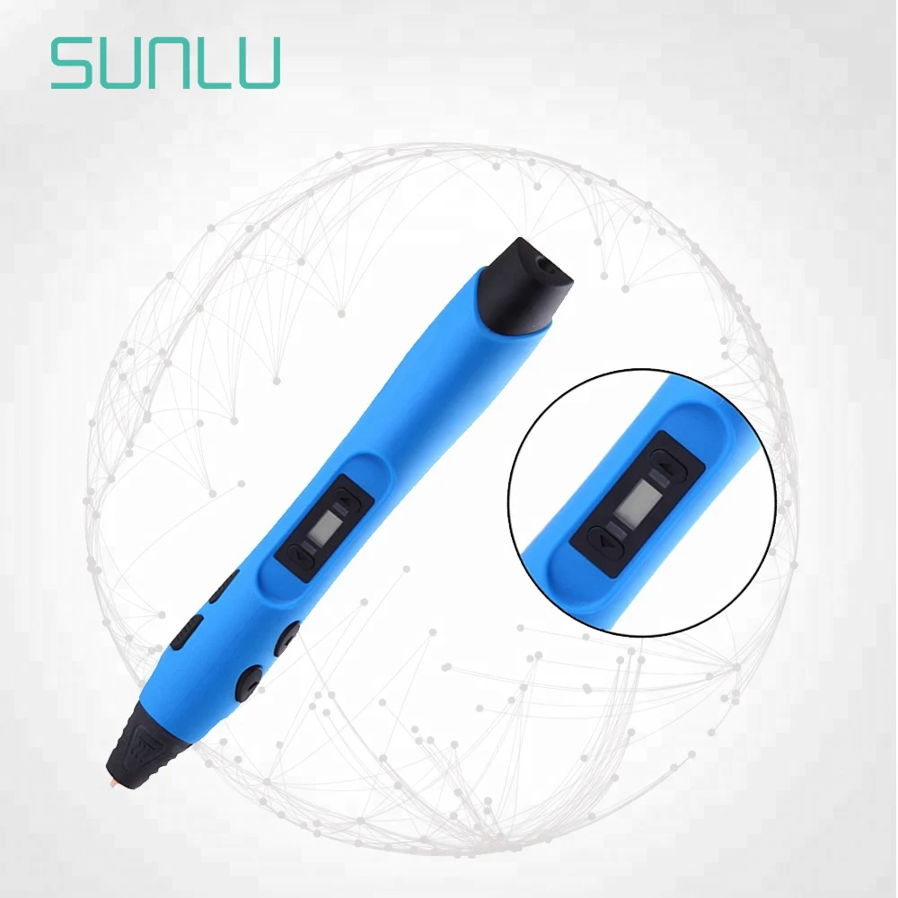 Factory Price Intelligent 3D Kids Digital Drawing Pen Printer with 1-8 speed PLA/ABS selection