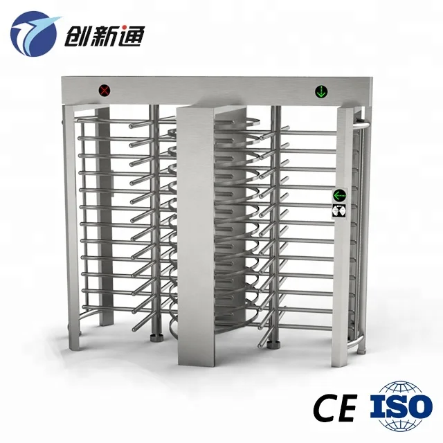 Factory Price Double Door Smart Motorized Full Height Turnstile Mechanism