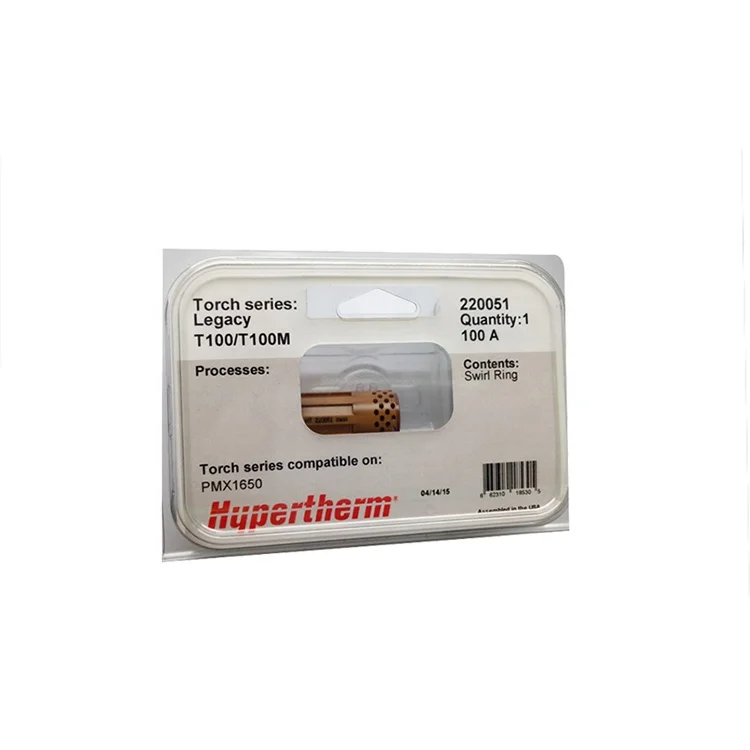 Plasma Cutting Hypertherm Torch Consumables POWERMAX 1650 Swirl Ring 220051