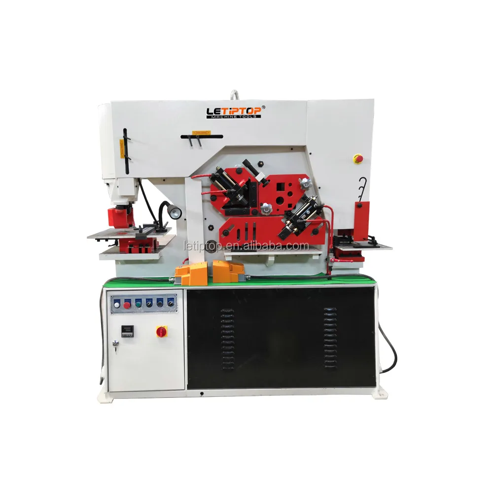 High rigidity machining frame China LETIPTOP universal type hydraulic ironworker