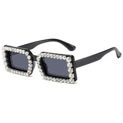 2030A Diamonds small square frame fashion women shades sunglasses