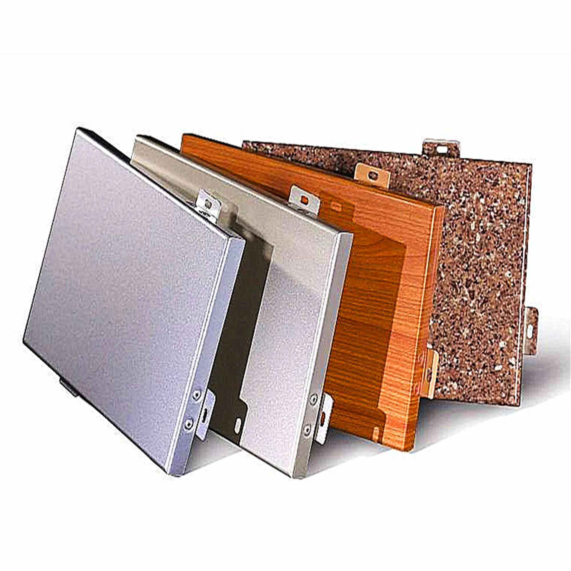 Laser Cut Aluminium Decorative Interior Corrugated Metal Wall Cladding Paneling
