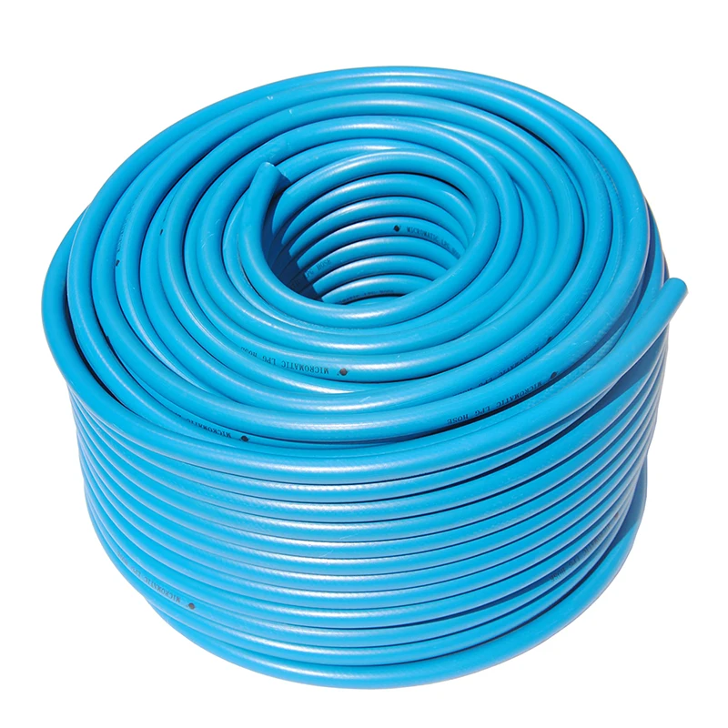 CNJG 10mm Flexible LPG Gas Propane Hose Pipe Low Pressure Soft PVC Braided Hose Pipe Plastic Natural Gas PVC Hose Pipe