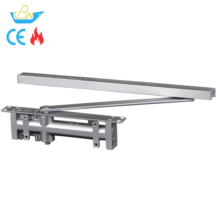 High quality DC1000 CE certificate aluminium  automatic  hydraulic Concealed Door Closer   hold open  door close factory