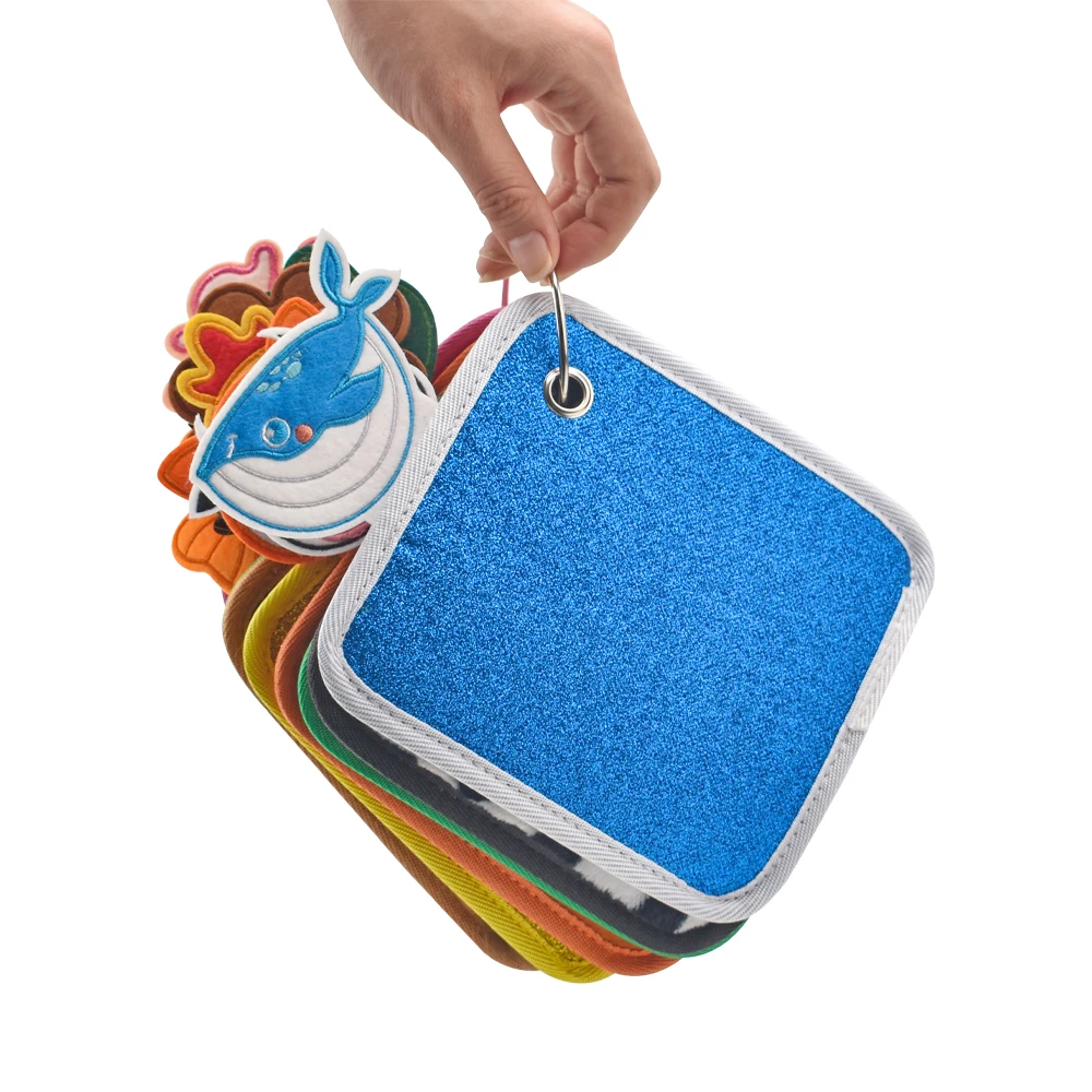 Sensory Zoo Buddies Sensory Mats for Autistic Children Cute Animal Babies Room Play Texture Board