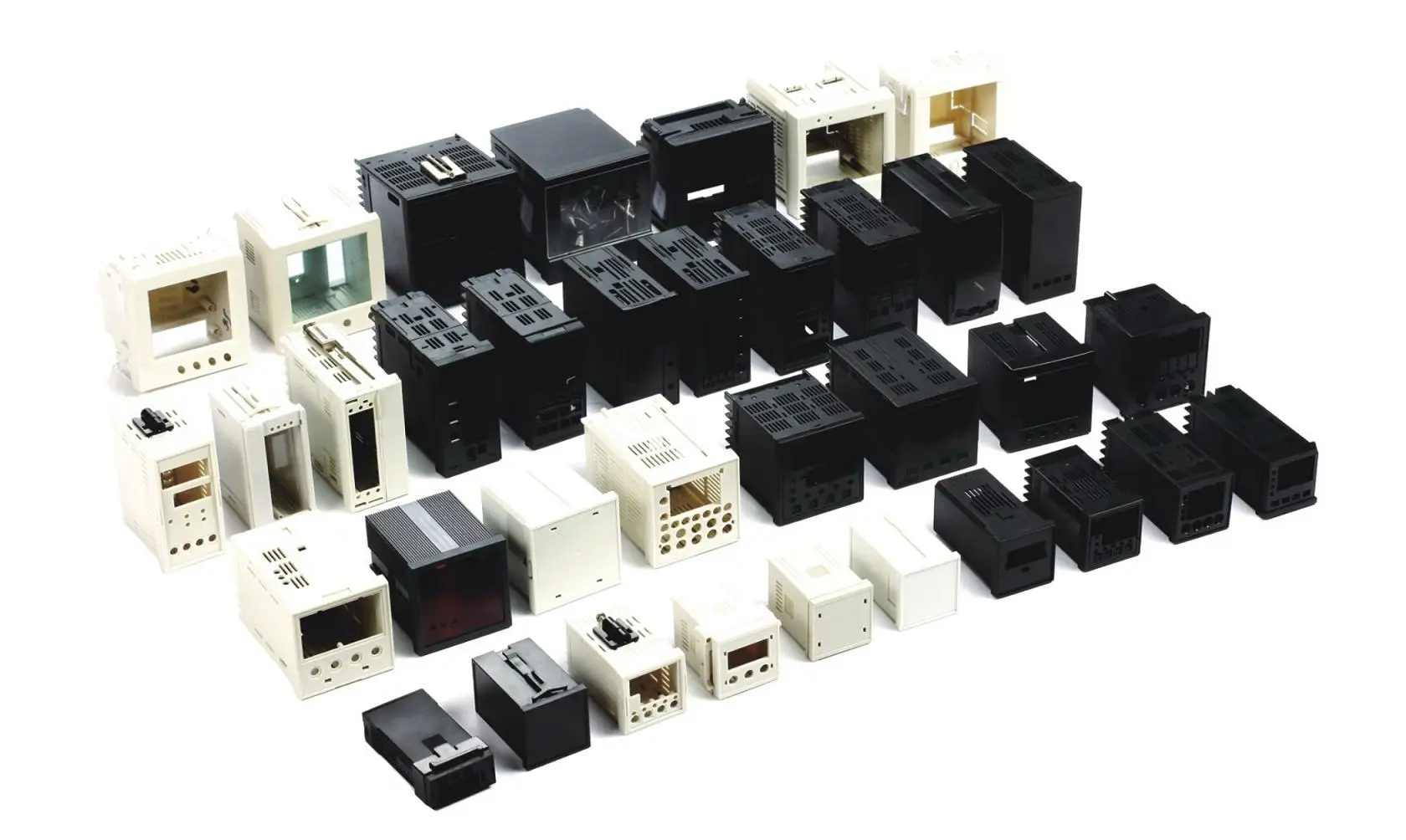 ABS plastic Digital Panel Meter Enclosure with window