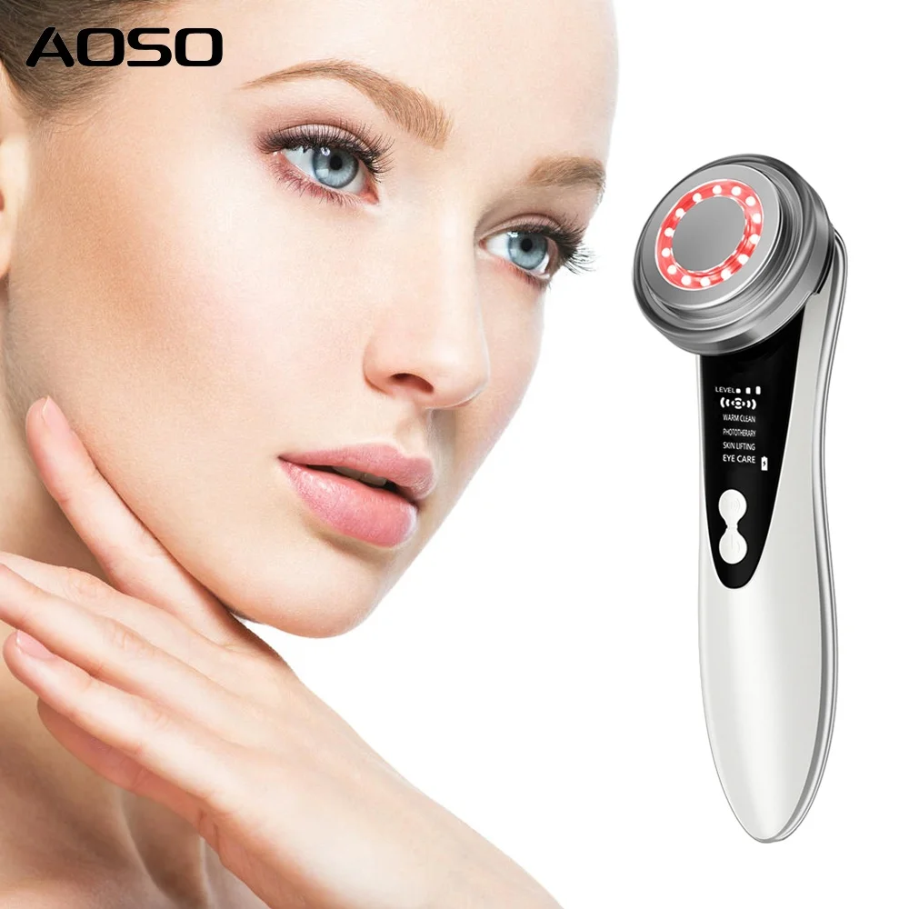 Ready to Ship Deep Cleaning Skin Rejuvenation Face Massage Tool Portable Rechargeable 4 Modes Vibrating Face Massager