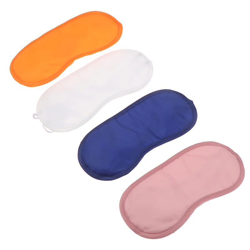 
pure Silk Sleep EyeMask Padded Shade Patch Sleeping Eye Cover Women Men Travel Relax Rest 