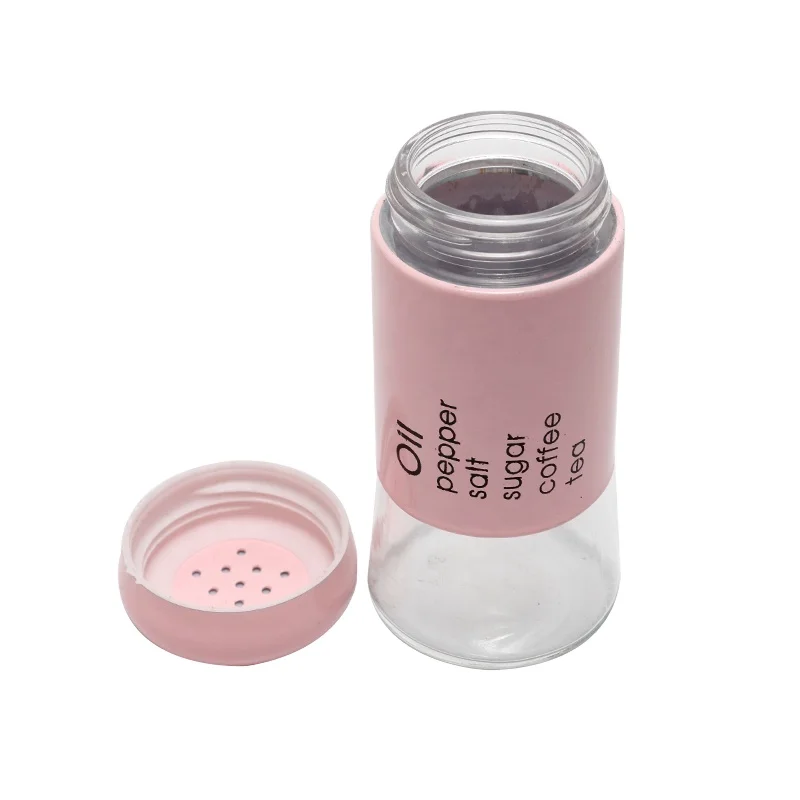 Factory outlet food storage tanks spice glass jar Soy sauce pepper spice jar