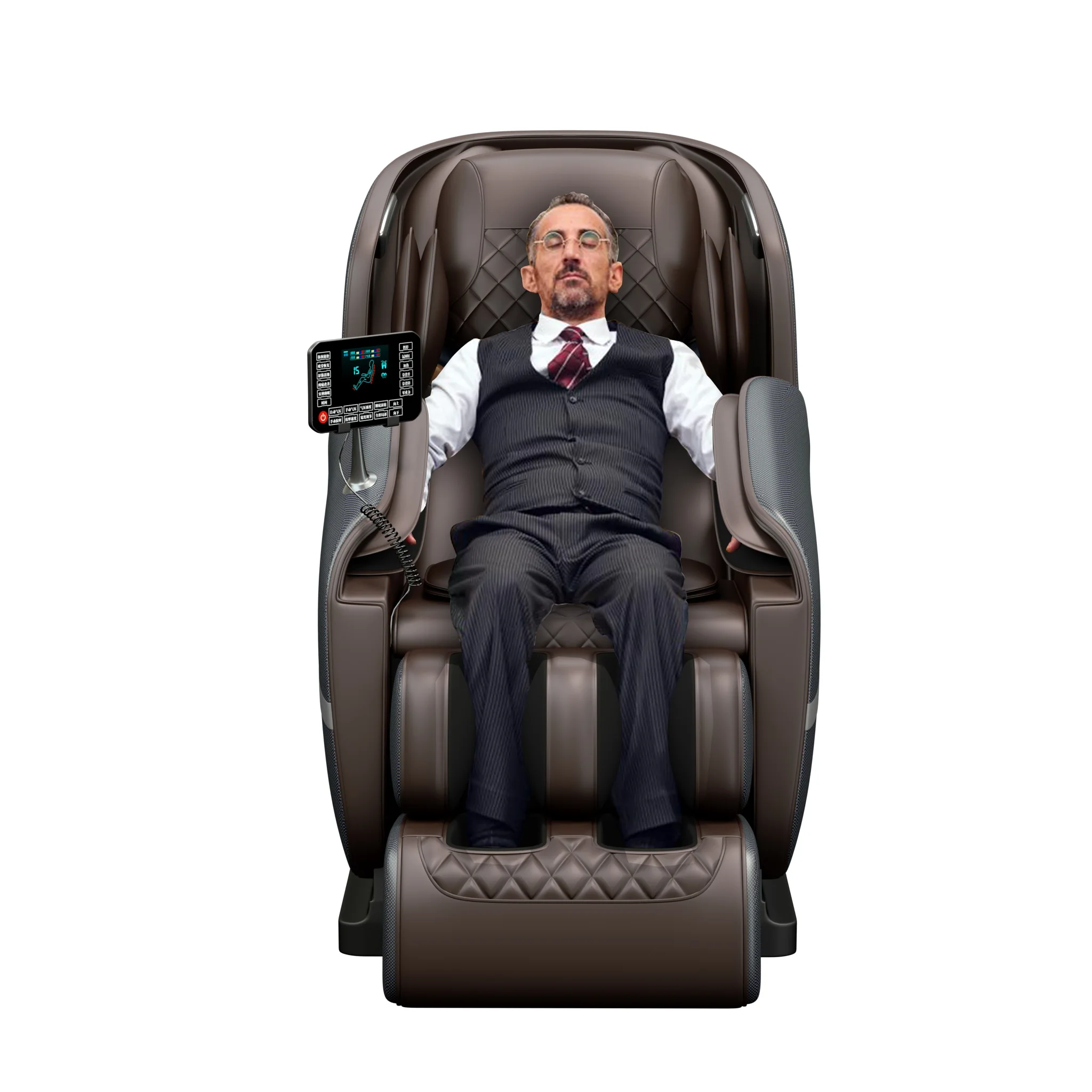 Hot Sale Fix point Masage Zero Gravity Blood Circulation Shoulder Full Body Airbag Massage Chair