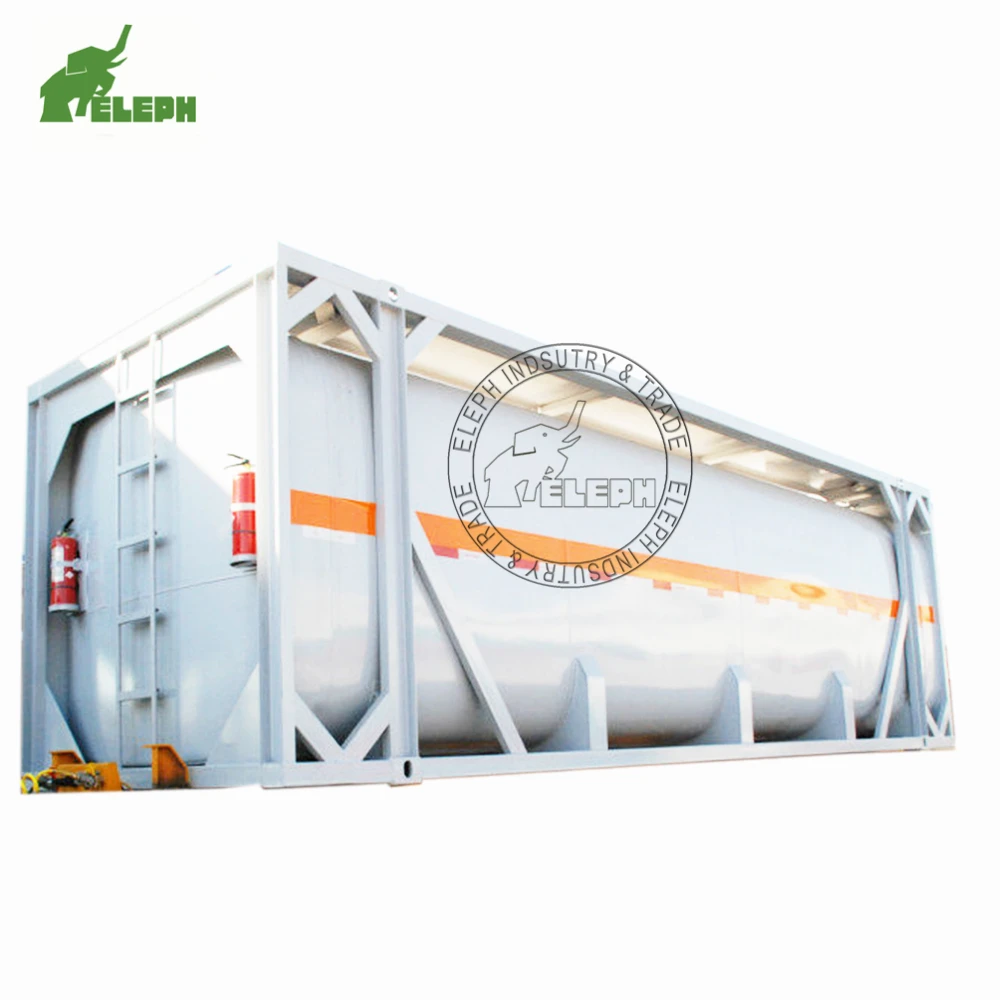 2024TOP 20ft 40ft LNG LPG хранение ISO контейнер-цистерна трейлер-цистерна